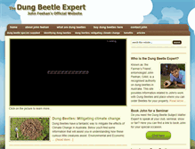 Tablet Screenshot of dungbeetleexpert.com.au